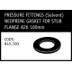 Marley Solvent Neoprene Gasket for Full Face Flange 826 100mm - 845.100